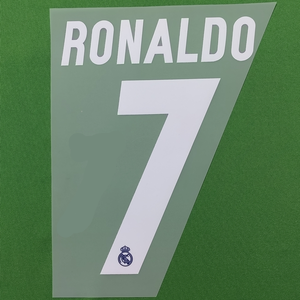 Super a Number Real Madrid 2016 2017 SRERGIO RAMOS RONALDO <span class=keywords><strong>BENZEMA</strong></span> KROOS Camiseta de fútbol Número de estampado en caliente - Product Image 3