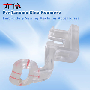 # Prensatelas de Bordado de Plástico Transparente 830810008 (P) para Máquinas de Coser de Bordado Janome, <span class=keywords><strong>Elna</strong></span> y Kenmore, Accesorios - Product Image 2
