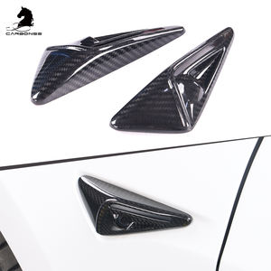 Автомобильные аксессуары, сухие карбоновые черные модели S & X & <span class=keywords><strong>3</strong></span> & Y боковые камеры, полные крышки корпуса <span class=keywords><strong>2</strong></span> шт. для Tesla - Product Image 2