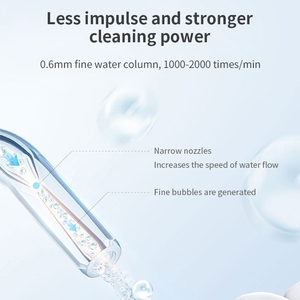 Home Travel Oral Irrigator Cheap Wholesale IPX7 <b>Waterproof</b> <b>Electric</b> Teeth Cleaning Device Dental Floss Water Flosser - Product Image 3