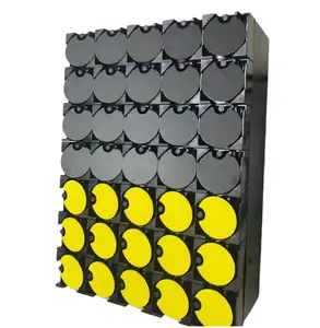Display eletromagnético de alta velocidade para discos flip-dots, 12V, display magnético de disco flip 5x7 para Reddit