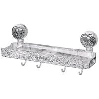 Support de rangement à ventouse pour salle de bain, cadre triangulaire non perforé, salle de bain, toilette, support de rangement mural pour lavabo