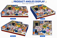 Equipo de Juegos Interior Comercial Personalizado, Área de Juegos Suave para Niños, Centro de Juegos Interior para Centros Comerciales y Jardines de Infancia