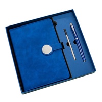 Coffret cadeau d'affaires haut de gamme, coffret cadeau personnalisé avec logo de carnet de notes de bureau A5, coffret cadeau avec boucle magnétique
