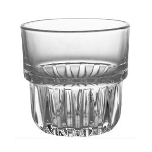 Vaso de Vidrio Transparente de 6oz/13oz para Café, Latte Piccolo, Whisky, Espresso, Vaso Apilable para Bebidas Frías de Restaurante - Product Image 1
