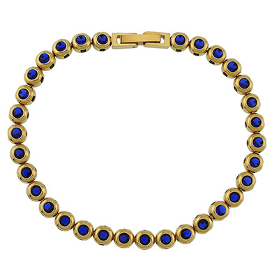 Or bleu profond
