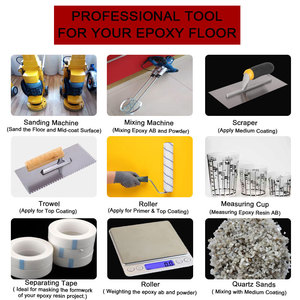 Resina Epossidica <span class=keywords><strong>Bicomponente</strong></span> AB di Alta Qualità per Rivestimento <span class=keywords><strong>Pavimenti</strong></span>, Resina Epossidica di Alta Qualità per Strato Intermedio - Product Image 4