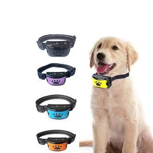 Dispositivo de entrenamiento de control de repelente de ladridos ultrasónico Collares antiperros para mascotas <span class=keywords><strong>Collar</strong></span> para detener ladridos - Product Image 1