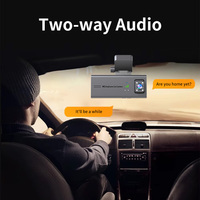 Caméra embarquée GPS Sentinel Mini couleur 6MP double 1920x1080P avec connectivité 4G et stockage MicroSD pour surveillance automobile