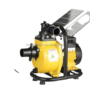 Bomba de Riego Solar de CC sin Escobillas de Alta Velocidad, Gran Caudal, Autocebante, para Uso Agrícola e Irrigación - Product Image 1