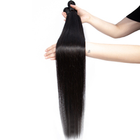En gros Double Dessiné Vierge Vierge Brésilienne Cheveux Vendeur Vison Brésilien Cheveux Humains Armure Bundle, Cuticule Alignée Cheveux Extension