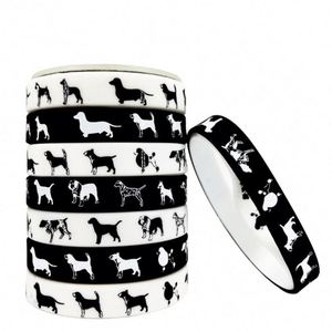 Bracelets en silicone personnalisables pour fêtes, motifs mignons d'animaux, bracelets en caoutchouc, bracelets promotionnels adaptés aux chiens - Product Image 1