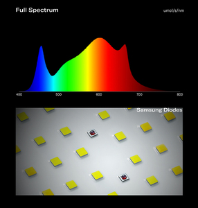 2025ไฟปลูกต้นไม้ LED 5โหมดลดแสง120W 240W 480W สำหรับผู้ปลูกงานอดิเรกในบ้าน - Product Image 5