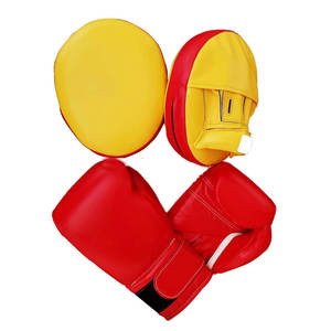 Gants de boxe en cuir véritable avec logo personnalisé, blancs, à lacets, pour la boxe, le sparring, le sac lourd, l'entraînement au kickboxing - Product Image 6