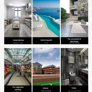 غطاء تصريف حديث من الفولاذ المقاوم للصدأ 201/304 سميك للمطبخ والحمام وحوض الاستحمام والمستشفيات والفنادق - سهل التنظيف وصديق للبيئة - Product Image 6