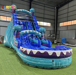 Tobogán de agua inflable t-rex, mega dinosaurio, minion - Product Image 5