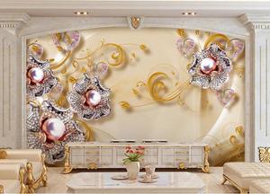 ZHIHAI di Alta qualità prezzo <span class=keywords><strong>a</strong></span> buon mercato popolare diamante murale carta da parati 3d - Product Image 3