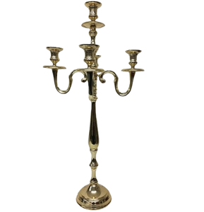 Prix abordable Décoratif Fer Métal Bougeoirs Maison Mariages Moderne Candélabre De Table Festival De Noël - Product Image 6