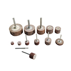Disques à lamelles en carbure de silicium PU personnalisables <span class=keywords><strong>RLT</strong></span> Tools, taille moyenne, pour meulage et polissage, accessoires pour perceuse - Product Image 1
