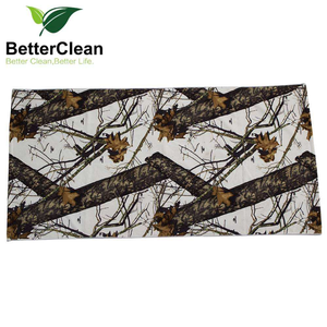 Serviette de plage en microfibre anti-sable et à séchage rapide, personnalisable avec logo, surdimensionnée, légère, motif camouflage, idéale pour les voyages - Product Image 4