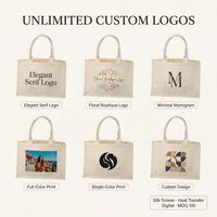 Bolsa de Compras de Lona con Logotipo Personalizado al por Mayor, con Cierre de Cremallera, para Publicidad, Regalos, Bodas, Uso en la Playa, Material Ecológico