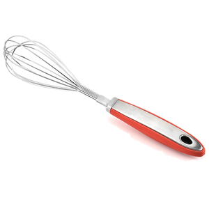 <span class=keywords><strong>Fouet</strong></span> œufs et crème en Silicone, batteur à pression, <span class=keywords><strong>manuel</strong></span>, en acier inoxydable, poignée rotative, de 12 pouces - Product Image 2