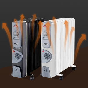 HALEY 2900W Calentador de habitación eléctrico portátil Radiador lleno de aceite Calentador eléctrico Calentador de aceite de <span class=keywords><strong>baño</strong></span> para el hogar - Product Image 3