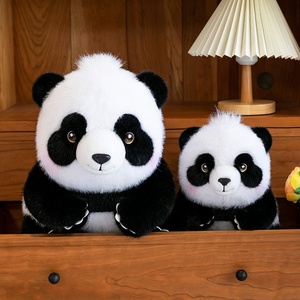  Black and White cat Plush <b>Toy</b> Cute Sitting Style Giant Black and White cat Plush <b>Toy</b> Suitable for Boys and Girls Family Gifts - Product Image 3