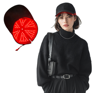 جهاز ضوئي <span class=keywords><strong>LED</strong></span> مخصص بشعار مميز، 810 نانومتر و1070 نانومتر، مع بطارية مدمجة، قبعة للعلاج بالضوء الأحمر للشعر - Product Image 6
