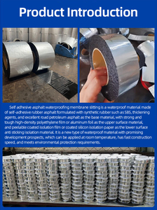 MZ Usine <span class=keywords><strong>Bitume</strong></span> Clignotant Ruban Offre Spéciale Étanche À L'eau Auto-Adhésif Étanche Feuille <span class=keywords><strong>D</strong></span>'aluminium Clignotant <span class=keywords><strong>Bitume</strong></span> Ruban - Product Image 6