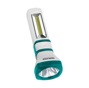 Akkostar LED 1W + 2W Có Thể Sạc Lại Torch 6500K Khẩn Cấp Ánh Sáng Nhấp Nháy Ánh Sáng Với Pin 1 Năm Bảo Hành - Product Image 4