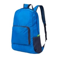 Mochila Plegable Impermeable de Estilo Coreano para Exteriores, con Cierre de Cremallera, Personalizable con Logotipo, Multifuncional