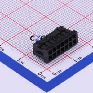 DF11-14DS-2C Housing (Wire-to-Board / Wire-to-Wire) P=2mm Connector ( Jack Structure: 2x7P )( Pitch: 2mm )( Row Spacing: 2mm ) - Product Image 1