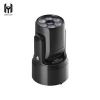 Mini projecteur LED Wash Gobo 200W à tête mobile, IP20 DMX512, avec prisme pentagonal à rotation automatique, pour éclairage de scène DJ, discothèque, mariage, fête
