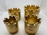 Foret de forage PDC de 76 mm, 93 mm, 112 mm, 133 mm, 152 mm pour le forage géothermique, burin PDC de haute qualité