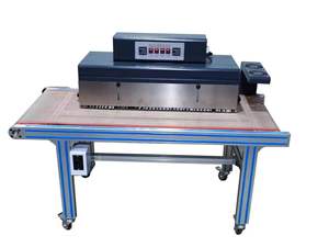 Machine de conditionnement thermorétractable automatique de machine de manchon thermorétractable en PVC haute performance - Product Image 2