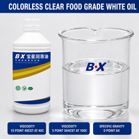 Huile blanche de qualité alimentaire, lubrifiant 15 points 48CST, liquide transparent pour joints, guides et pièces mobiles des machines alimentaires industrielles