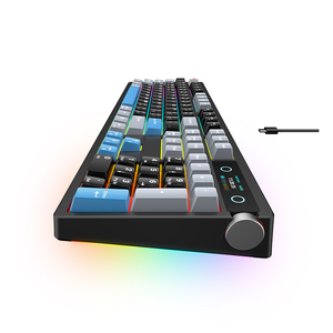 <span class=keywords><strong>Teclado</strong></span> Mecánico para Juegos <span class=keywords><strong>Havit</strong></span> KB912L RGB con Pantalla Multimedia, Reducción de Ruido, Mini <span class=keywords><strong>Teclado</strong></span> Personalizado para PC, Retroiluminado, Tri-Modo - Product Image 5