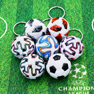 Porte-clés en cuir synthétique avec pendentif drapeaux nationaux USA-Canada-Mexique, ballon de football de match 2026, Cristiano Ronaldo, pour souvenir - Product Image 6