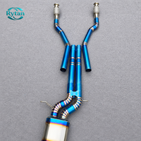 Système d'échappement Catback en acier inoxydable à soupapes Valvetronic Rytan Performance pour Audi S6/S7/RS6/RS7 C7 C7.5 4.0 V8