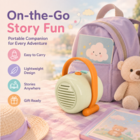 Lecteur de musique portable pour enfants, haut-parleur rechargeable, jouet cadeau pour l'anniversaire d'un tout-petit