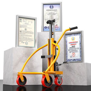 Driewielige Groothandel <span class=keywords><strong>Trolley</strong></span> Bewegende Olietrommel <span class=keywords><strong>Lift</strong></span> Hydraulische Kleine Pallet <span class=keywords><strong>Drum</strong></span> Handtruck Trommel <span class=keywords><strong>Trolley</strong></span> - Product Image 2