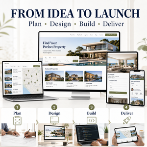 Progettazione di Siti Web Immobiliari con Elenco Proprietà e Ricerca Mappata per la Visualizzazione del Portfolio degli Agenti e la Generazione di Clienti - Product Image 4