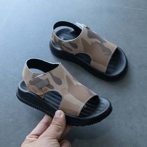 Nouvelles chaussures d'été pour enfants Chaussures de plage décontractées pour garçons <span class=keywords><strong>Sandales</strong></span> simples à bout ouvert pour filles - Product Image 3