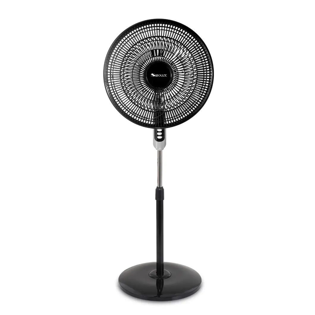 Design moderno 5 pz lame 55W 18 pollici oscillante Ventilateur utilizzato In casa ventilatore In piedi di qualità di sicurezza ventilatore In plastica