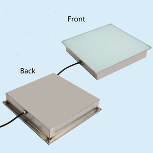 LED Brick <strong>Lights</strong> 12W Low Voltage 24V IP67 Waterproof Landscape Lighting <strong>Paver</strong> Park Driveway Pathway Underground Lamp Glass - Product Image 2