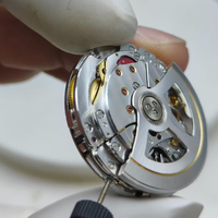 Mouvement mécanique automatique Dandong 4131 avec fonctions chronographe et date, mouvement de remplacement pour la réparation de montres 4131