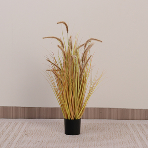 <span class=keywords><strong>Plante</strong></span> artificielle <span class=keywords><strong>en</strong></span> <span class=keywords><strong>pot</strong></span> de roseau vert <span class=keywords><strong>en</strong></span> plastique pour décoration de jardin et intérieur, plantes artificielles - Product Image 3