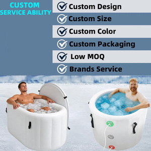 <span class=keywords><strong>Baignoire</strong></span> gonflable portable en PVC OEM avec refroidisseur pour les équipes sportives, centre de bien-être, <span class=keywords><strong>baignoire</strong></span> à glace gonflable à capacité rapide - Product Image 4