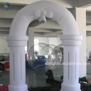 Vente d'usine Bon <span class=keywords><strong>Prix</strong></span> 3m Haute Gonflable Porte en Arc Blanc de Mariage pour la Décoration - Product Image 2